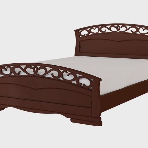 Кровать «Грация-1», орех